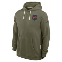 Buffalo Bills 2025 Salute to Service Sideline Standard Issue Dri-FIT Hoodie Olive