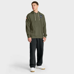 Tennessee Titans 2025 Salute to Service Sideline Standard Issue Dri-FIT Hoodie Olive