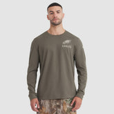 Philadelphia Eagles 2025 Salute to Service Sideline Long Sleeve T-Shirt Olive