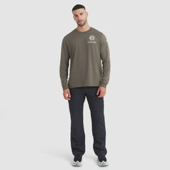Pittsburgh Steelers 2025 Salute to Service Sideline Long Sleeve T-Shirt Olive