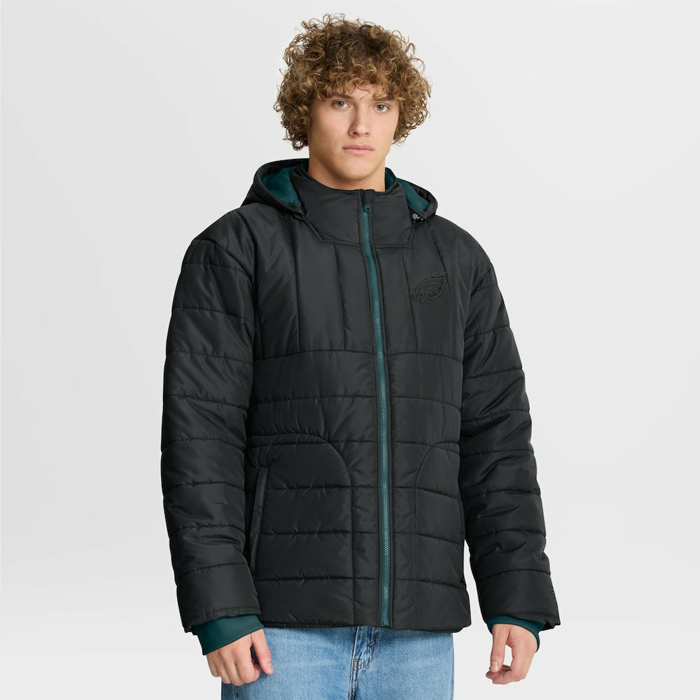 Philadelphia Eagles Full-Zip Hooded Jacket Black