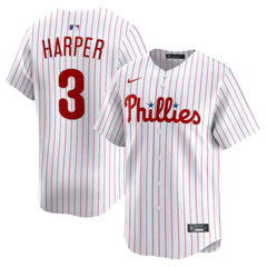 MLB Bryce Harper Philadelphia Phillies Nike Home Limited Player Jersey - White