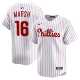 MLB Brandon Marsh Philadelphia Phillies Nike Home Limited Player Jersey - White