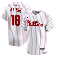 MLB Brandon Marsh Philadelphia Phillies Nike Home Limited Player Jersey - White