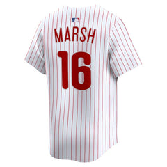 MLB Brandon Marsh Philadelphia Phillies Nike Home Limited Player Jersey - White