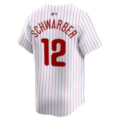 MLB Kyle Schwarber Philadelphia Phillies Nike Home Limited Player Jersey - White