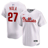 MLB Aaron Nola Philadelphia Phillies Nike Home Limited Player Jersey - White