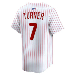 MLB Trea Turner Philadelphia Phillies Nike Home Limited Player Jersey - White