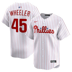 MLB Zack Wheeler Philadelphia Phillies Nike Home Limited Player Jersey - White
