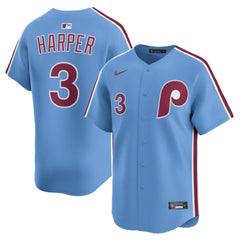 MLB Bryce Harper Philadelphia Phillies Nike Alternate Limited Player Jersey - Light Blue