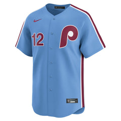 MLB Kyle Schwarber Philadelphia Phillies Nike Alternate Limited Jersey - Light Blue