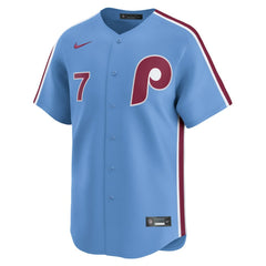 MLB Trea Turner Philadelphia Phillies Nike Alternate Limited Player Jersey - Light Blue