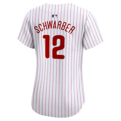 MLB Kyle Schwarber Philadelphia Phillies Nike Women's Home Limited Player Jersey - White
