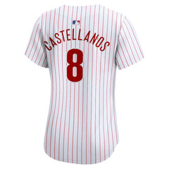 MLB Nick Castellanos Philadelphia Phillies Nike Women's Home Limited Player Jersey - White