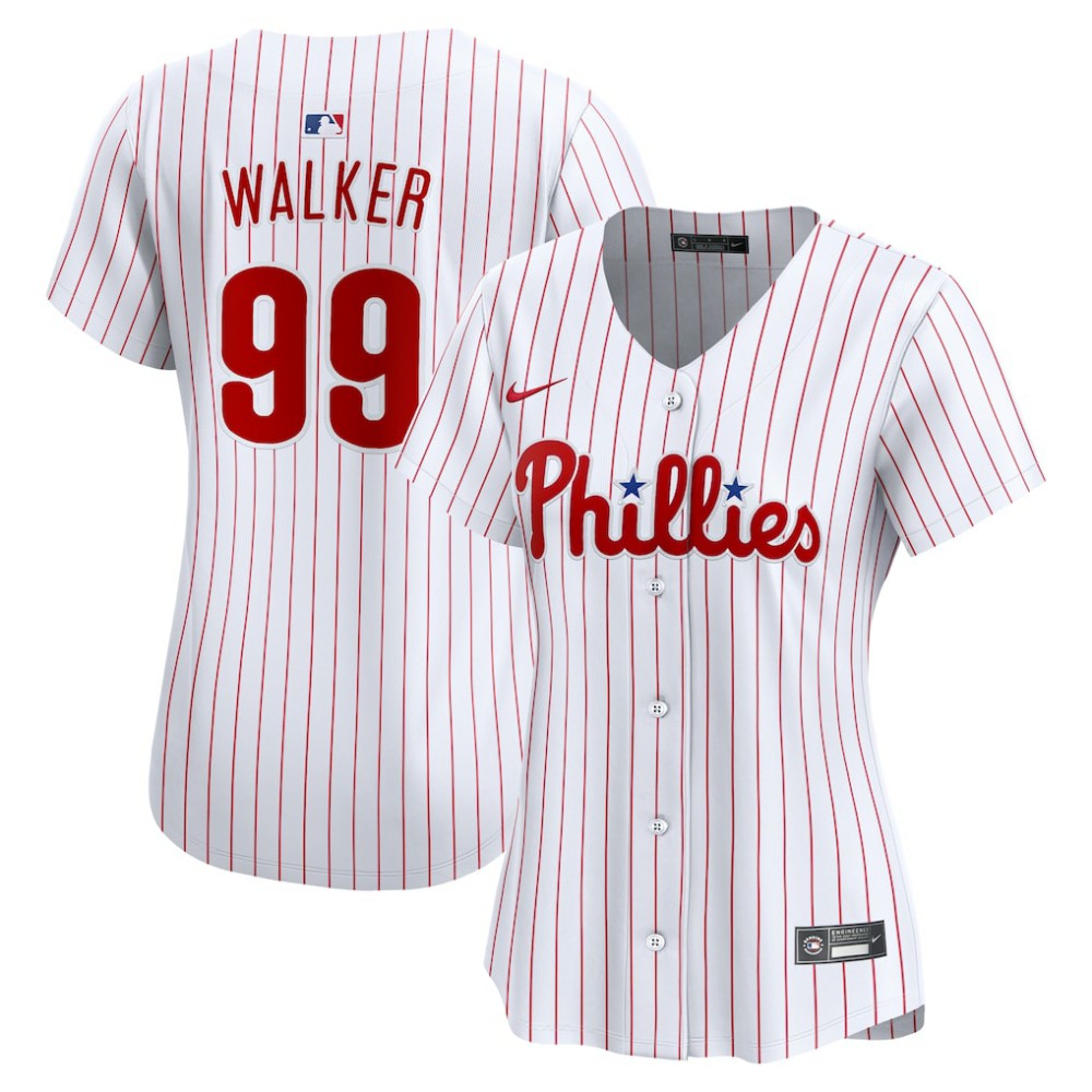 MLB Taijuan Walker Philadelphia Phillies Nike Women's Home Limited Player Jersey - White