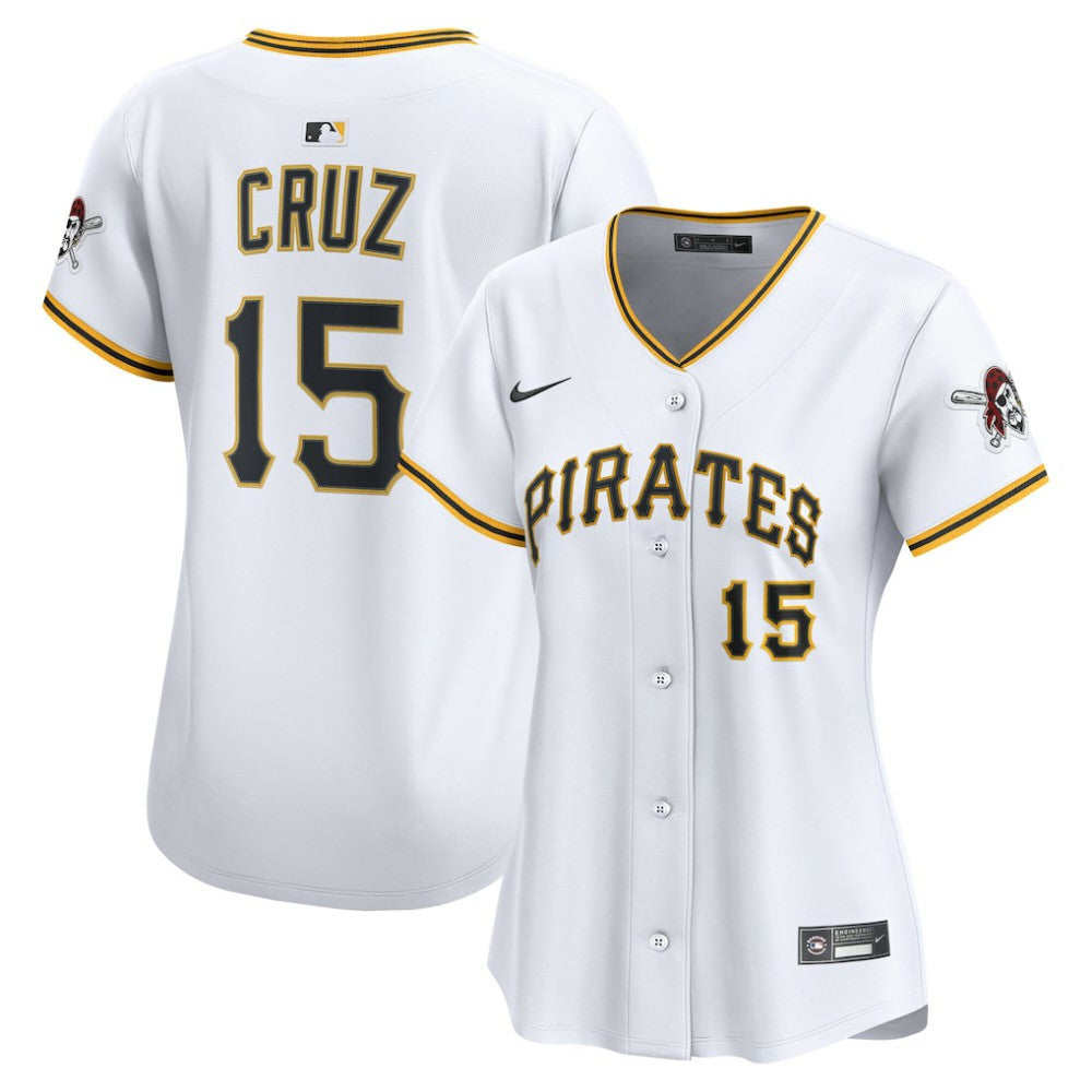 MLB Oneil Cruz Pittsburgh Pirates Nike Women's Home Limited Player Jersey - White