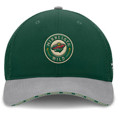 NHL Minnesota Wild Fanatics Fundamentals Span Flex Hat - Green
