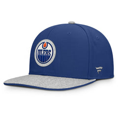 NHL Edmonton Oilers Fanatics Fundamentals Loden Snapback Hat - Royal
