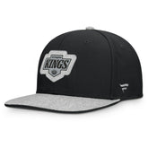 NHL Los Angeles Kings Fanatics Fundamentals Loden Snapback Hat - Black