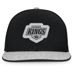 NHL Los Angeles Kings Fanatics Fundamentals Loden Snapback Hat - Black