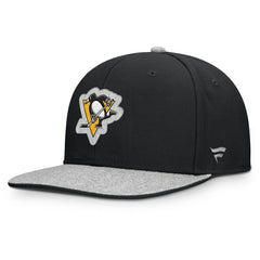 NHL Pittsburgh Penguins Fanatics Fundamentals Loden Snapback Hat - Black