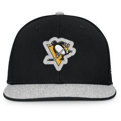NHL Pittsburgh Penguins Fanatics Fundamentals Loden Snapback Hat - Black
