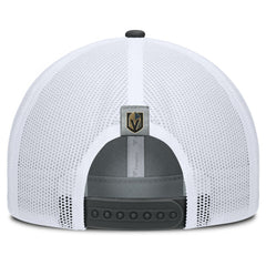 NHL Vegas Golden Knights Fanatics Fundamental Adapt Trucker Adjustable Hat - Gray/Charcoal