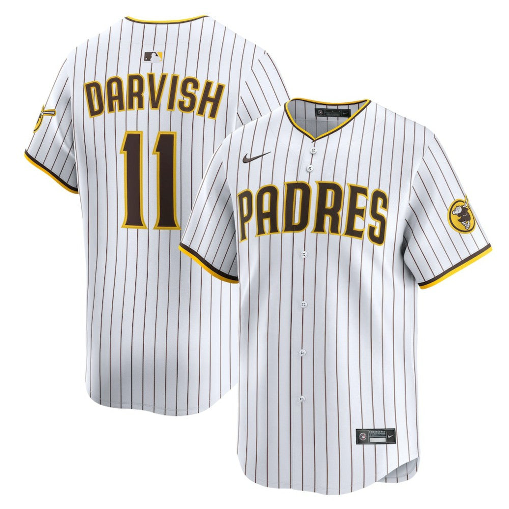 MLB Yu Darvish San Diego Padres Nike Home Limited Player Jersey - White