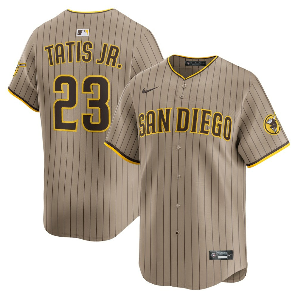 MLB Fernando Tatis Jr. San Diego Padres Nike Alternate Limited Player Jersey - Khaki