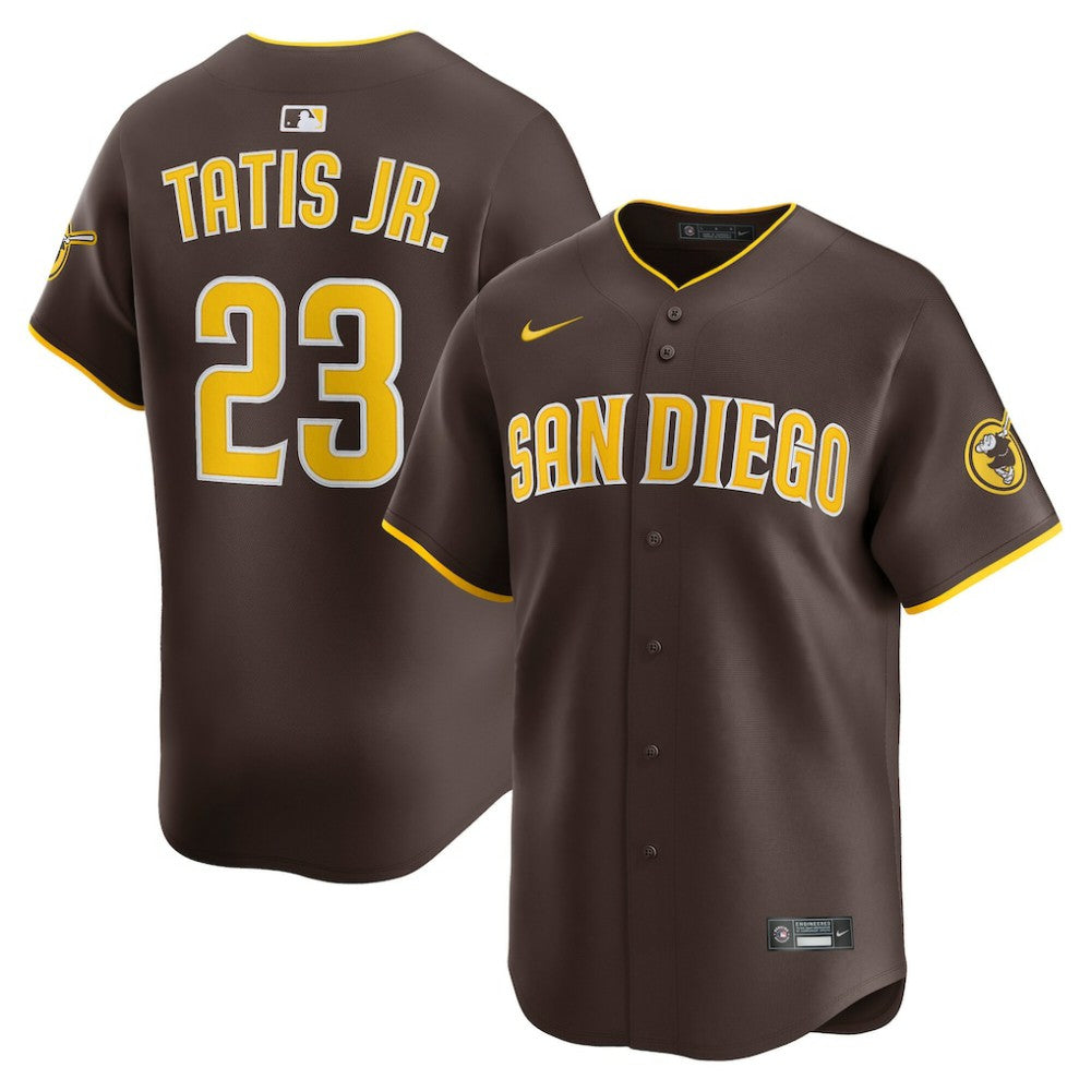 MLB Fernando Tatis Jr. San Diego Padres Nike Road Limited Player Jersey - Brown