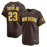 MLB Fernando Tatis Jr. San Diego Padres Nike Road Limited Player Jersey - Brown
