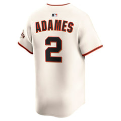 MLB Willy Adames San Francisco Giants Nike Home Limited Player Jersey - Cream