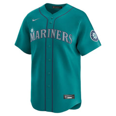 MLB Cal Raleigh Seattle Mariners Nike Alternate Limited Jersey - Teal