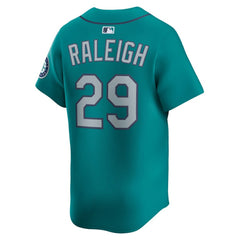 MLB Cal Raleigh Seattle Mariners Nike Alternate Limited Jersey - Teal