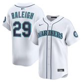 MLB Cal Raleigh Seattle Mariners Nike Home Limited Player Jersey - White