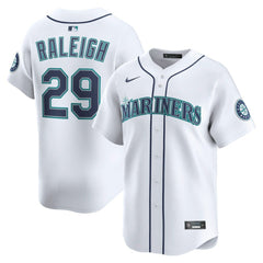 MLB Cal Raleigh Seattle Mariners Nike Home Limited Player Jersey - White