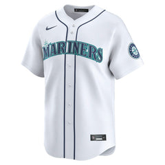 MLB Cal Raleigh Seattle Mariners Nike Home Limited Player Jersey - White