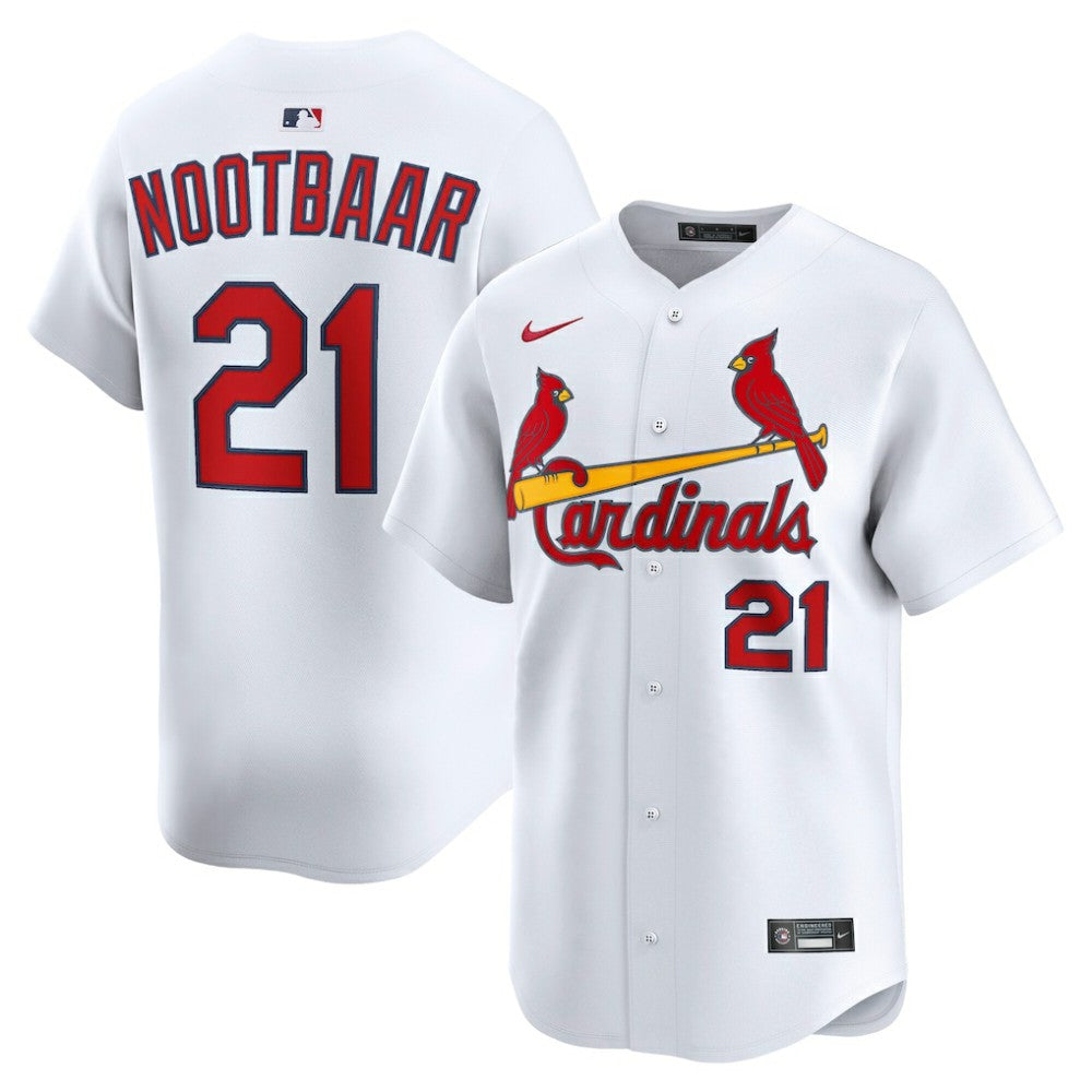 MLB Lars Nootbaar St. Louis Cardinals Nike Home Limited Player Jersey - White