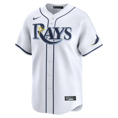 MLB Junior Caminero Tampa Bay Rays Nike Home Limited Jersey - White