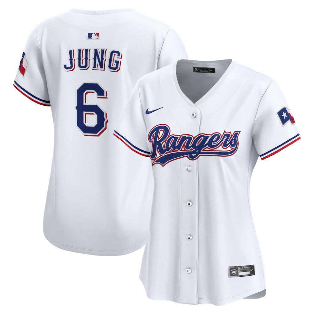 MLB Josh Jung Texas Rangers Nike Women's Home Limited Player Jersey - White