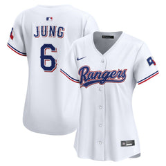 MLB Josh Jung Texas Rangers Nike Women's Home Limited Player Jersey - White
