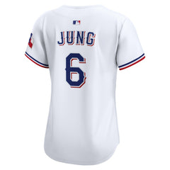 MLB Josh Jung Texas Rangers Nike Women's Home Limited Player Jersey - White