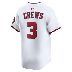 MLB Dylan Crews Washington Nationals Nike Home Limited Player Jersey - White
