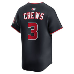 MLB Dylan Crews Washington Nationals Nike Alternate Limited Jersey - Navy