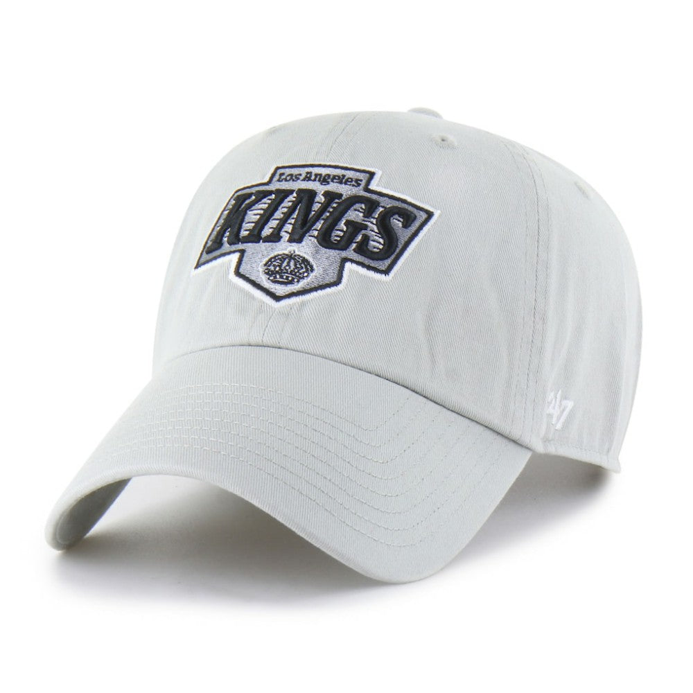 NHL Los Angeles Kings '47 Core Logo Clean Up Adjustable Hat - Gray