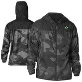 NHL Dallas Stars Columbia Camo Flash Challenger Omni-Shade Full-Zip Hoodie Windbreaker - Black