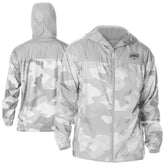 NHL Los Angeles Kings Columbia Camo Flash Challenger Omni-Shade Full-Zip Hoodie Windbreaker - Gray