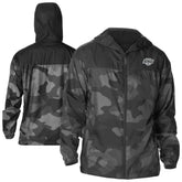 NHL Los Angeles Kings Columbia Camo Flash Challenger Omni-Shade Full-Zip Hoodie Windbreaker - Black