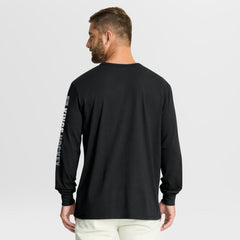 NHL Los Angeles Kings Fanatics Goal Crease Legacy Long Sleeve T-Shirt - Black