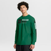 NHL Dallas Stars Fanatics Goal Crease Legacy Long Sleeve T-Shirt - Kelly Green